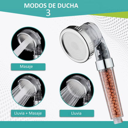 Cabezal de Ducha Iónico Cala Verde