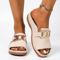 Sandalias casuales con suela gruesa para mujer
