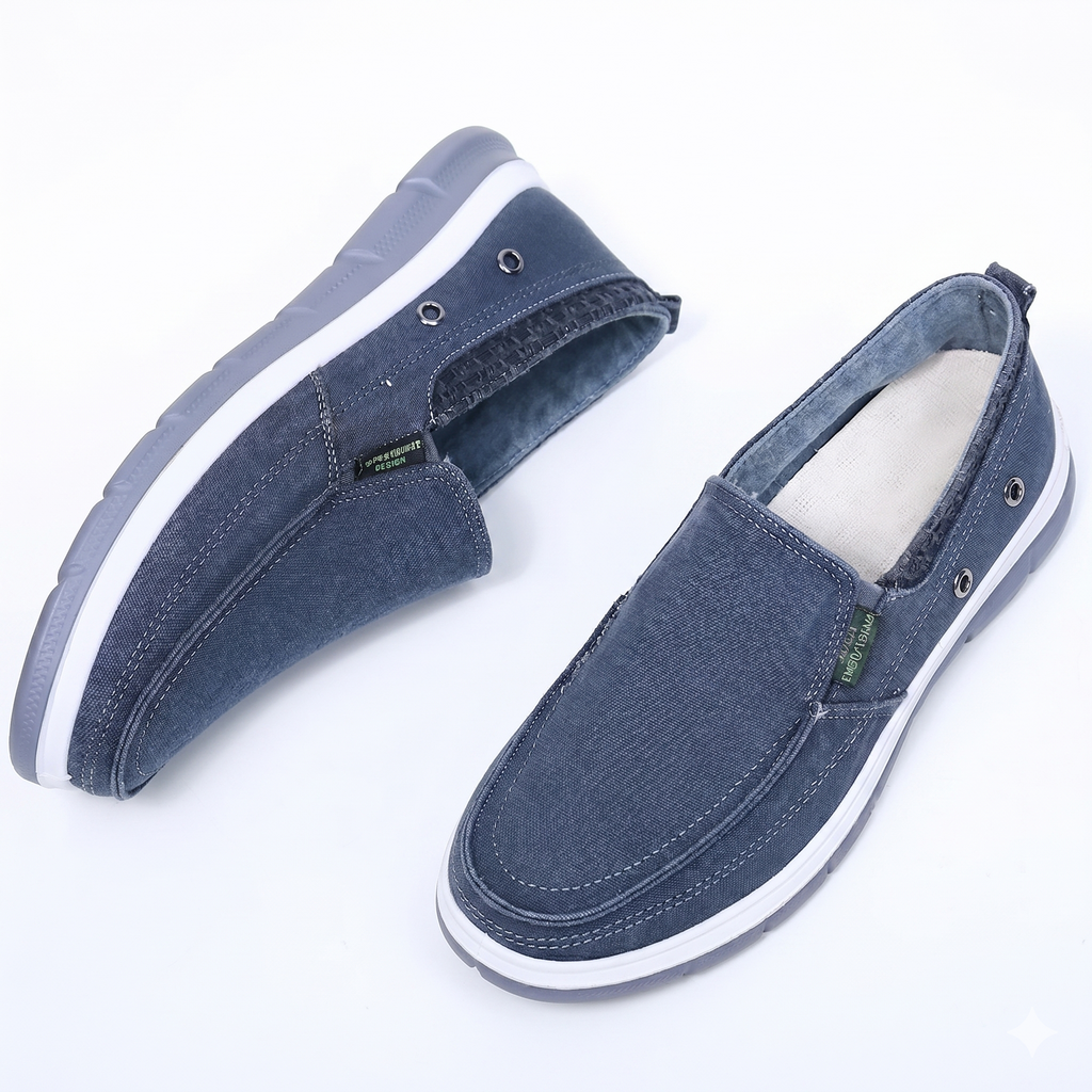 Zapatos de tela premium para hombre