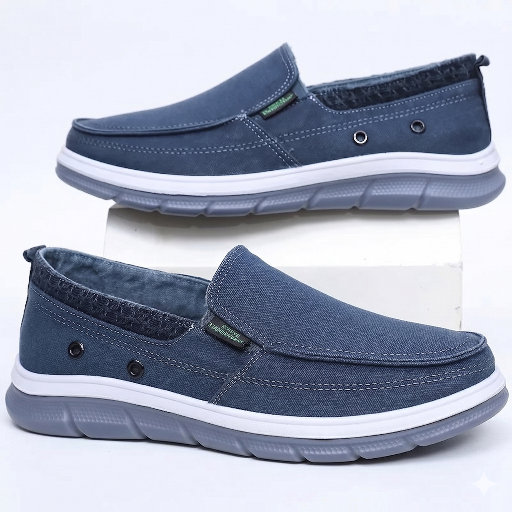 Zapatos de tela premium para hombre
