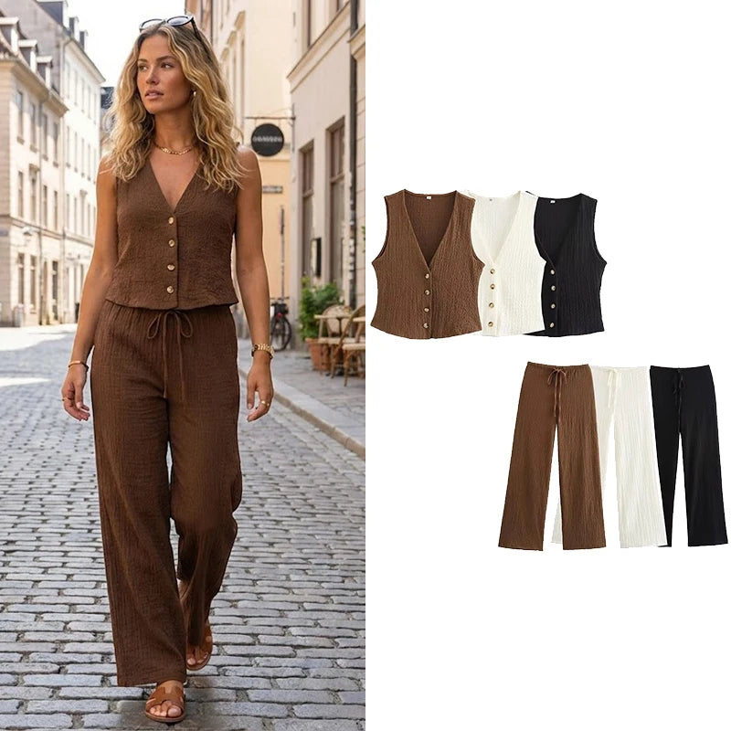 Conjunto de Verano para mujer.
